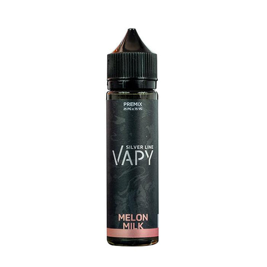 Vapy Silver Line Melon Milk 50ml Short Fill E-Liquid