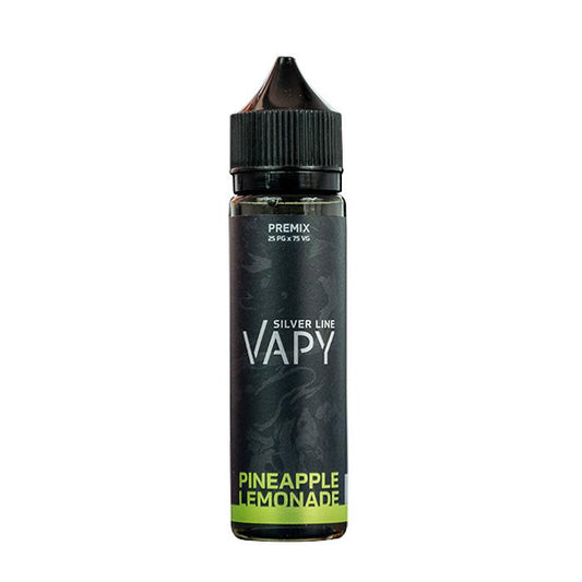 Vapy Silver Line Pineapple Lemonade 50ml Short Fill E-Liquid