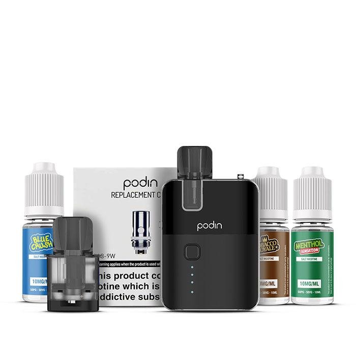 Innokin Podin - Black Vape Pod Kit Bundle