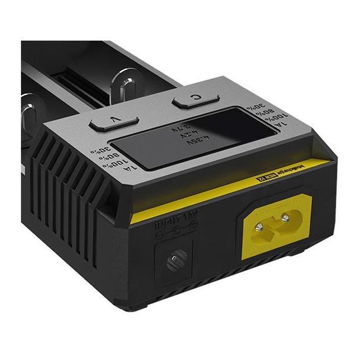 Nitecore Intellicharger New i2 Charger - Charger Port