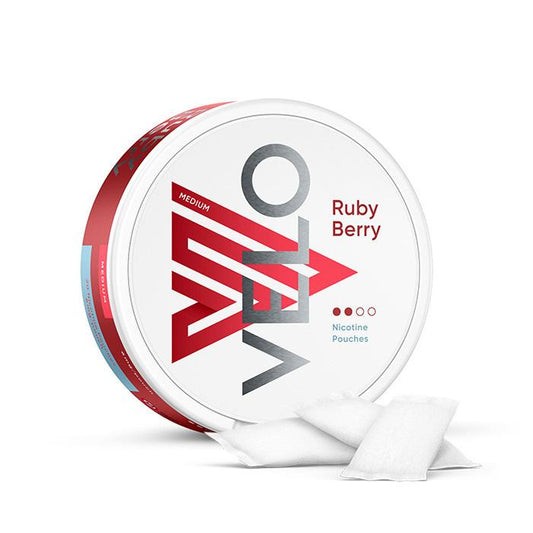 Velo Nicotine Pouches Ruby Berry