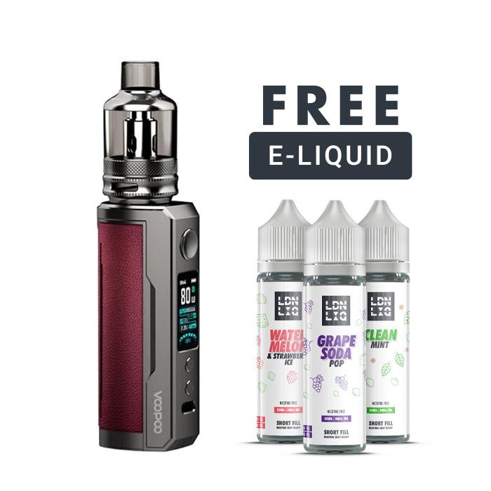 VooPoo Drag X Plus Kit - Free E-Liquid
