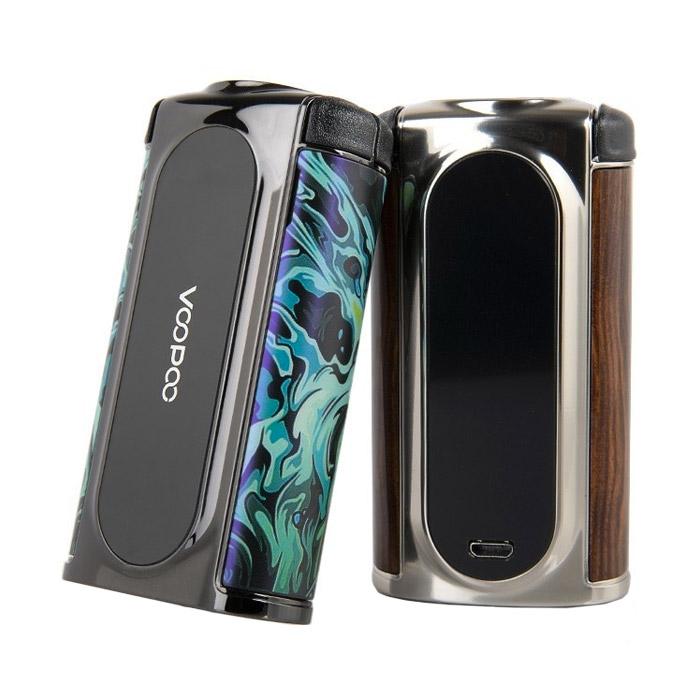 VooPoo Vmate Sub Ohm Vape Kit - Surf Blue and Wood Mod