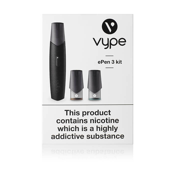 Vype - ePen 3 vPro Starter E-Cigarette Kit - Black