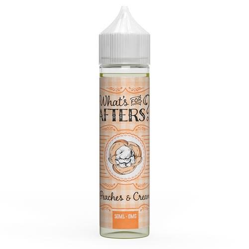 What’s For Afters - Peaches & Cream 50ml Short Fill E-liquid