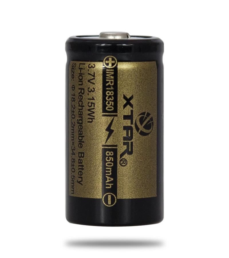 Xtar 18350 IMR 850mAh Battery