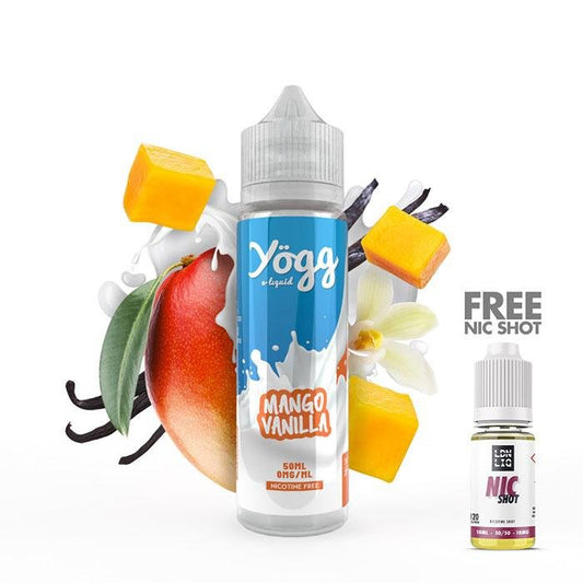 Yogg Mango Vanilla 50ml Short Fill E-Liquid