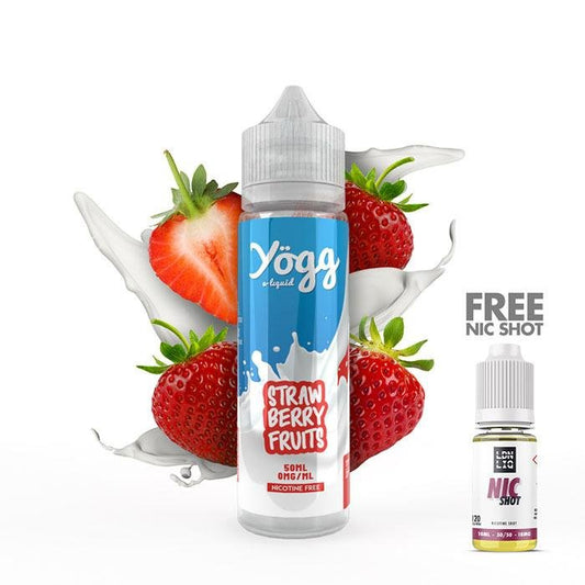 Yogg Strawberry Fruits 50ml Short Fill E-Liquid